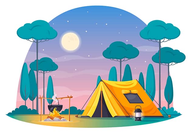 camping, outdoor, tourisme